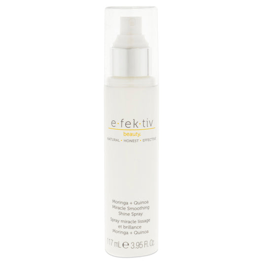 Moringa Plus Quinoa Miracle Smoothing Shine Spray by e.fek.tiv for Unisex - 3.95 oz Hair Spray