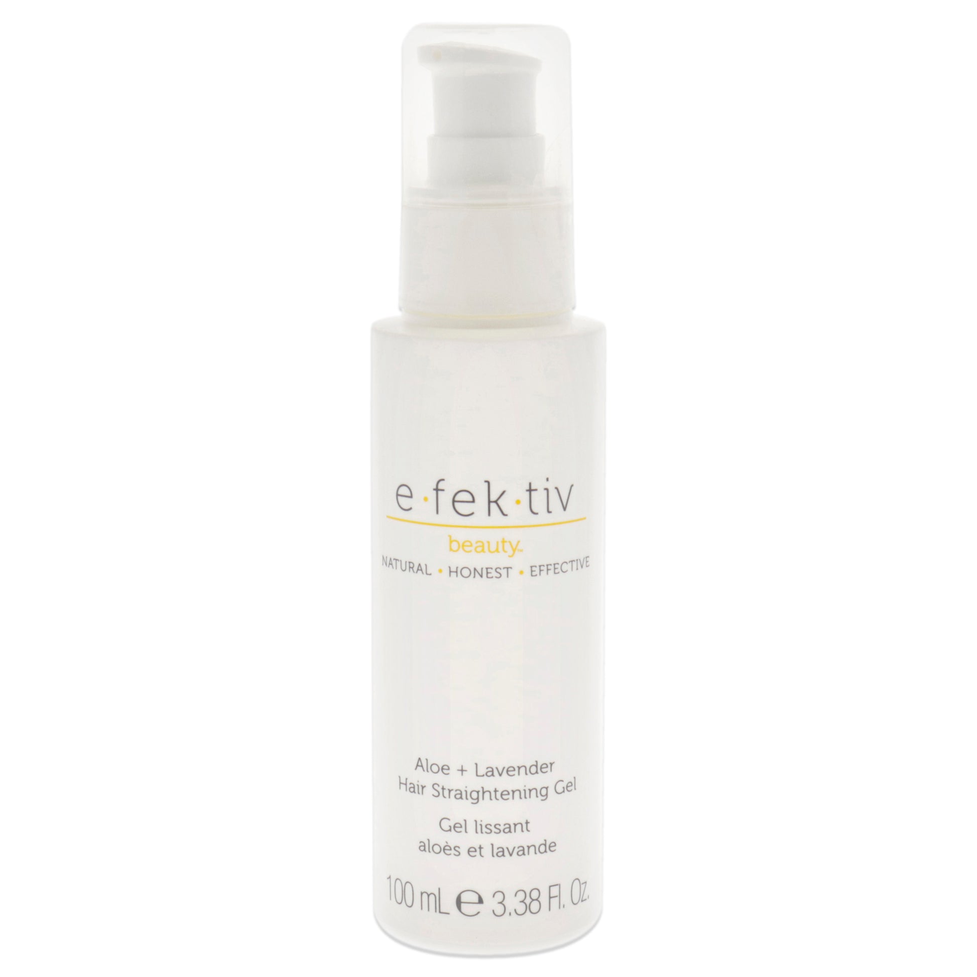 Aloe Plus Lavender Hair Straightening Gel by e.fek.tiv for Unisex - 3.38 oz Gel