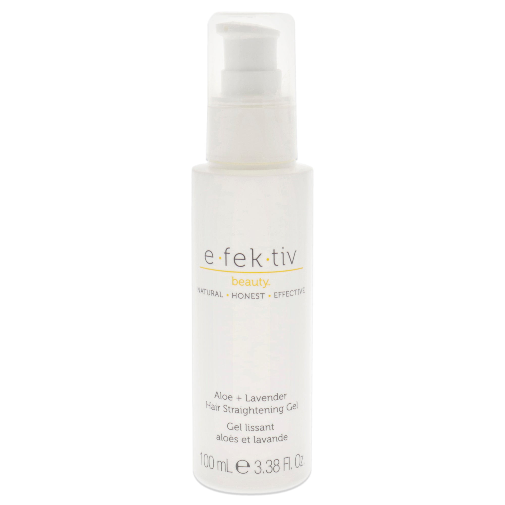 Aloe Plus Lavender Hair Straightening Gel by e.fek.tiv for Unisex - 3.38 oz Gel