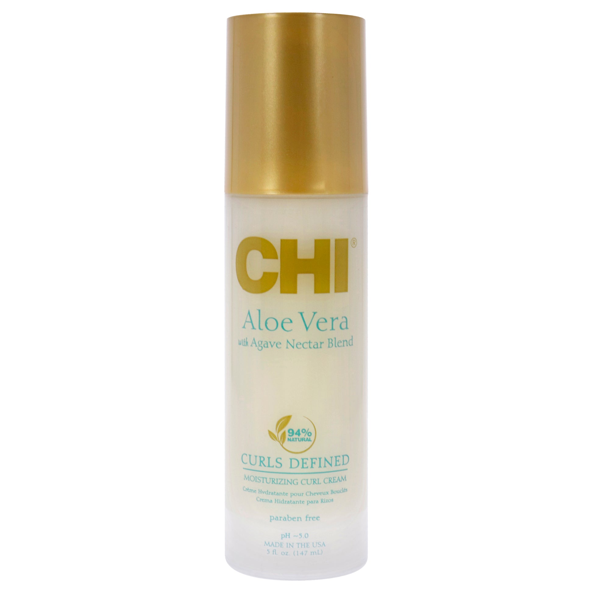 Aloe Vera Moisturizing Curl Cream by CHI for Unisex - 5 oz Cream