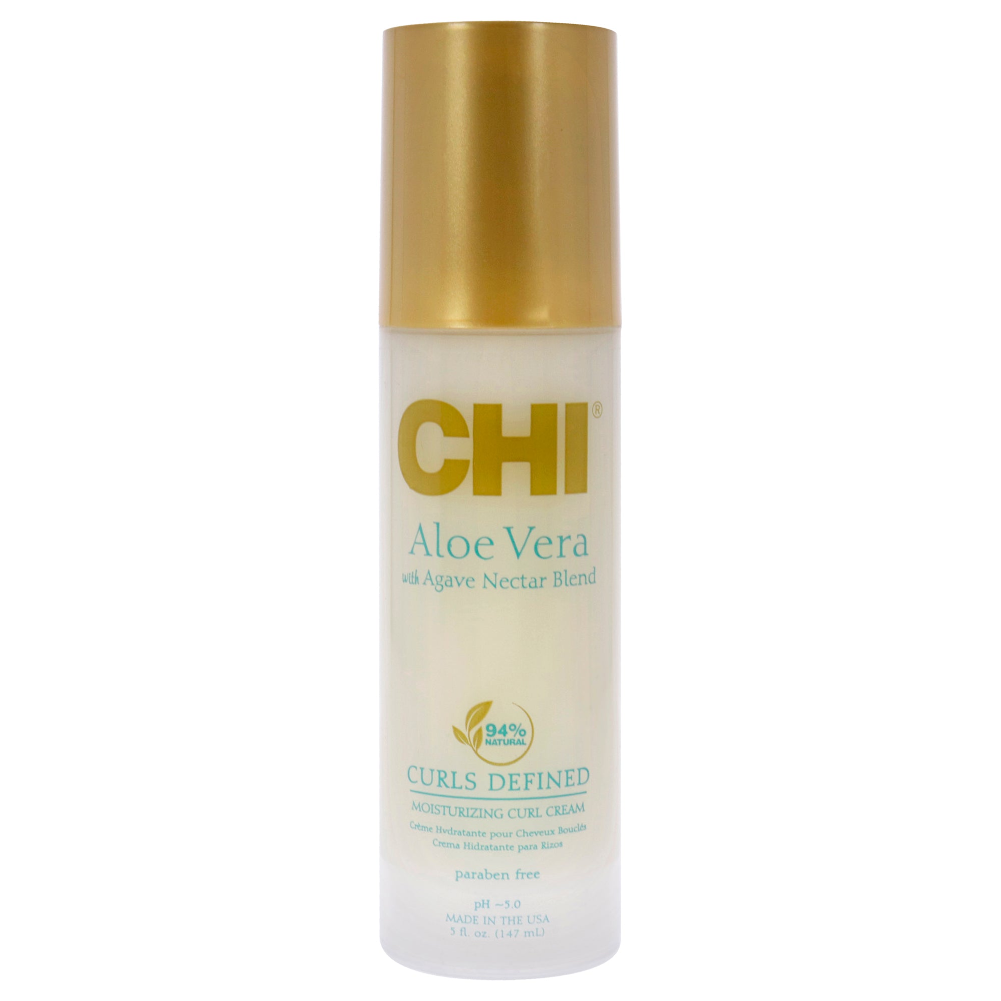 Aloe Vera Moisturizing Curl Cream by CHI for Unisex - 5 oz Cream