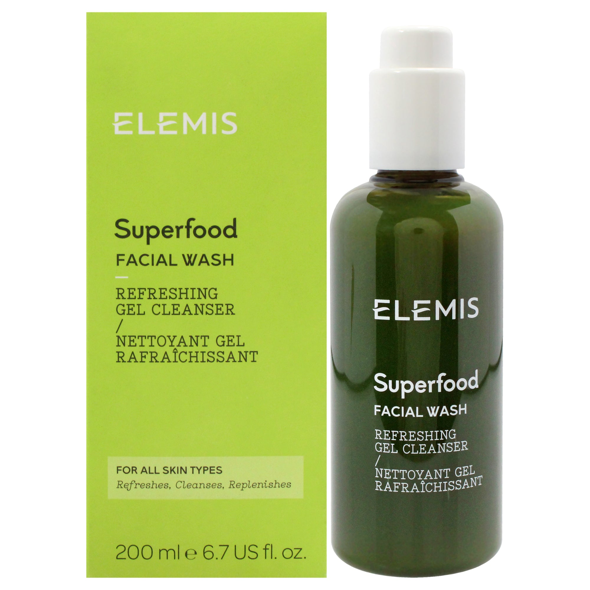 Superfood Facial Wash by Elemis for Unisex - 6.7 oz Cleanser