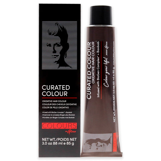 Curated Colour - 6.3-6GV Dark Beige Blonde by Colours By Gina for Unisex - 3 oz Hair Color