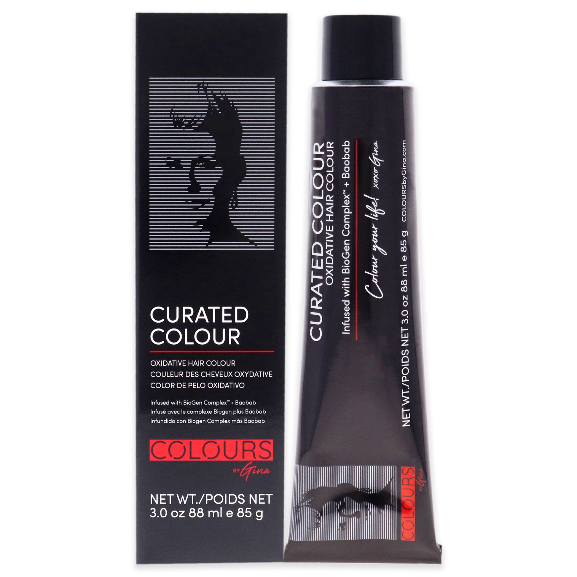 Curated Colour - 11.0-11N High Lift Natural Blonde by Colours By Gina for Unisex - 3 oz Hair Color