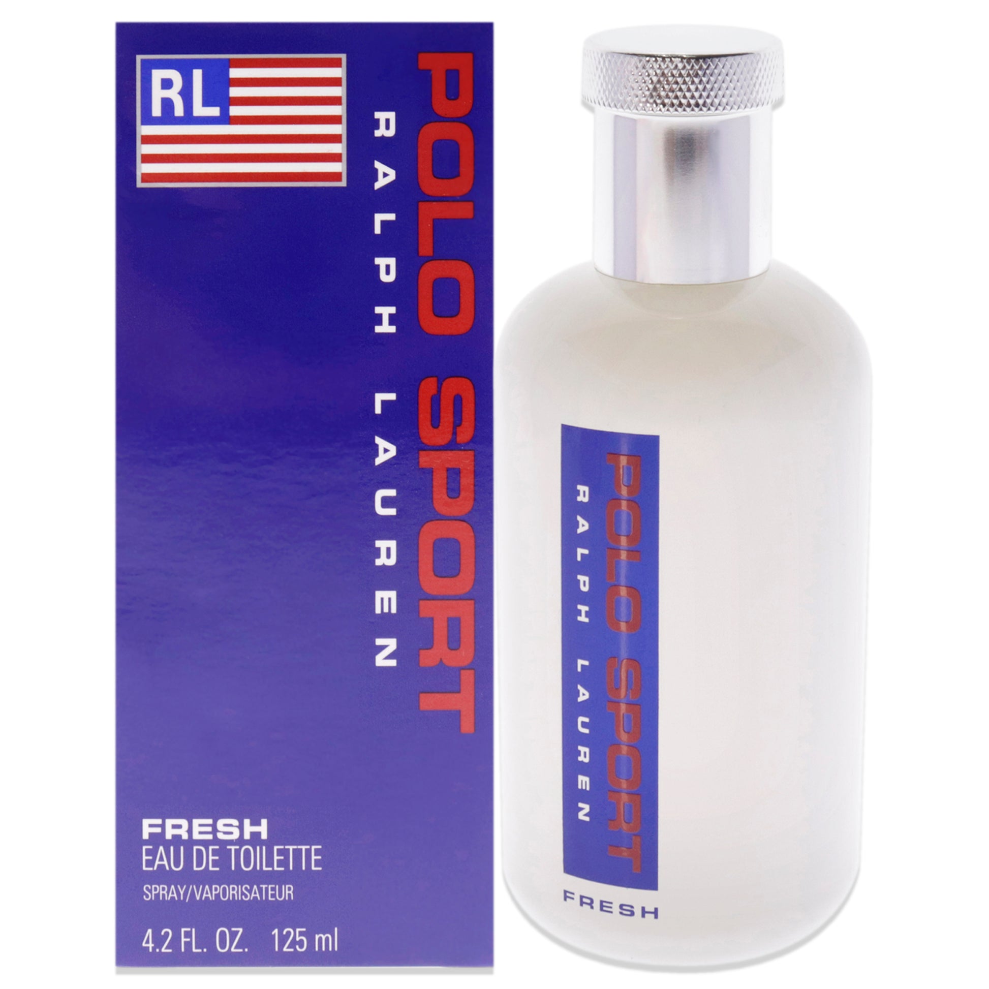 Polo Sport Fresh by Ralph Lauren for Men - 4.2 oz EDT Spray