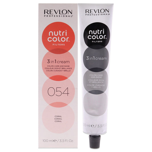 Nutri Color Cream - 054 Coral by Revlon for Unisex - 3.3 oz Hair Color