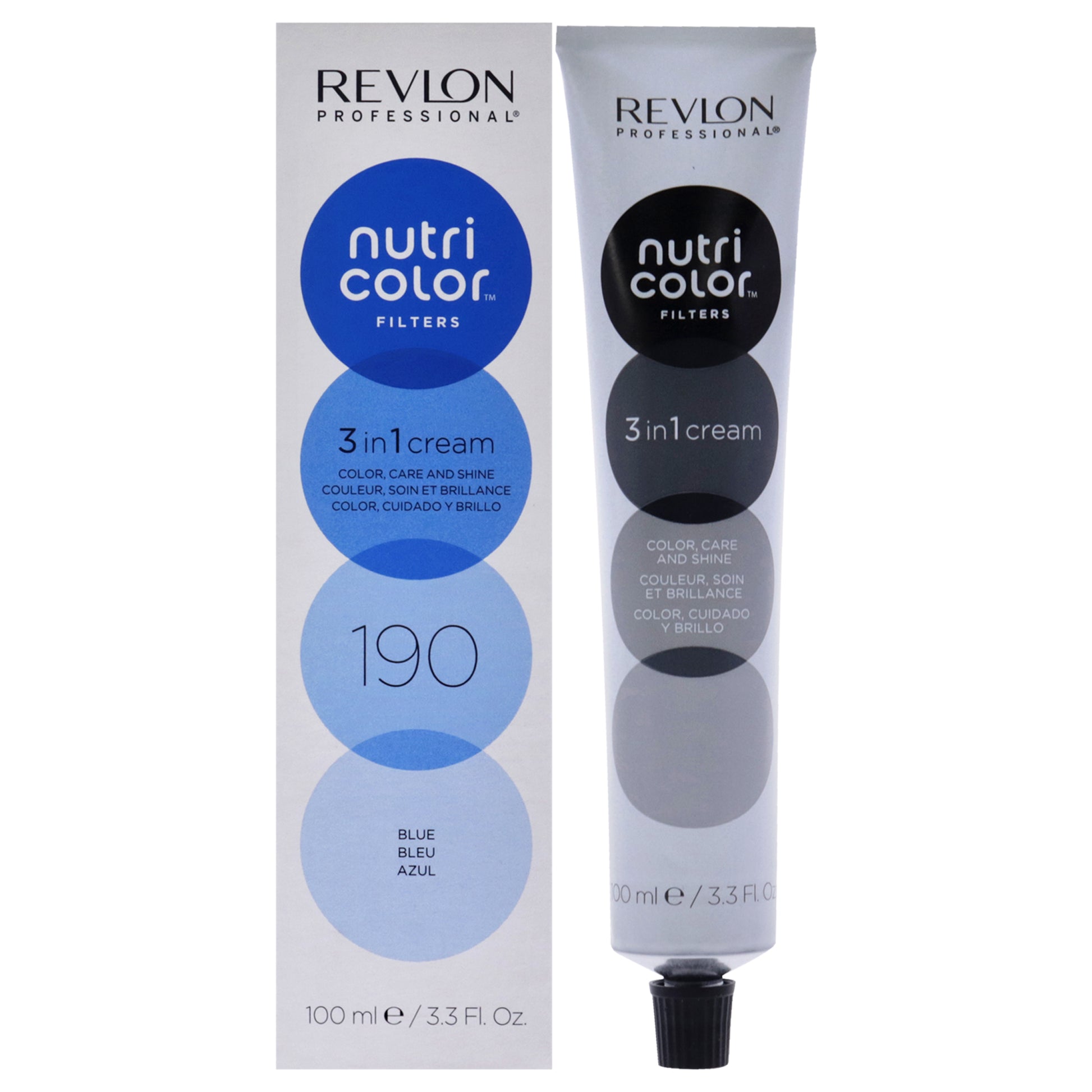 Nutri Color Cream - 190 Blue by Revlon for Unisex - 3.3 oz Hair Color