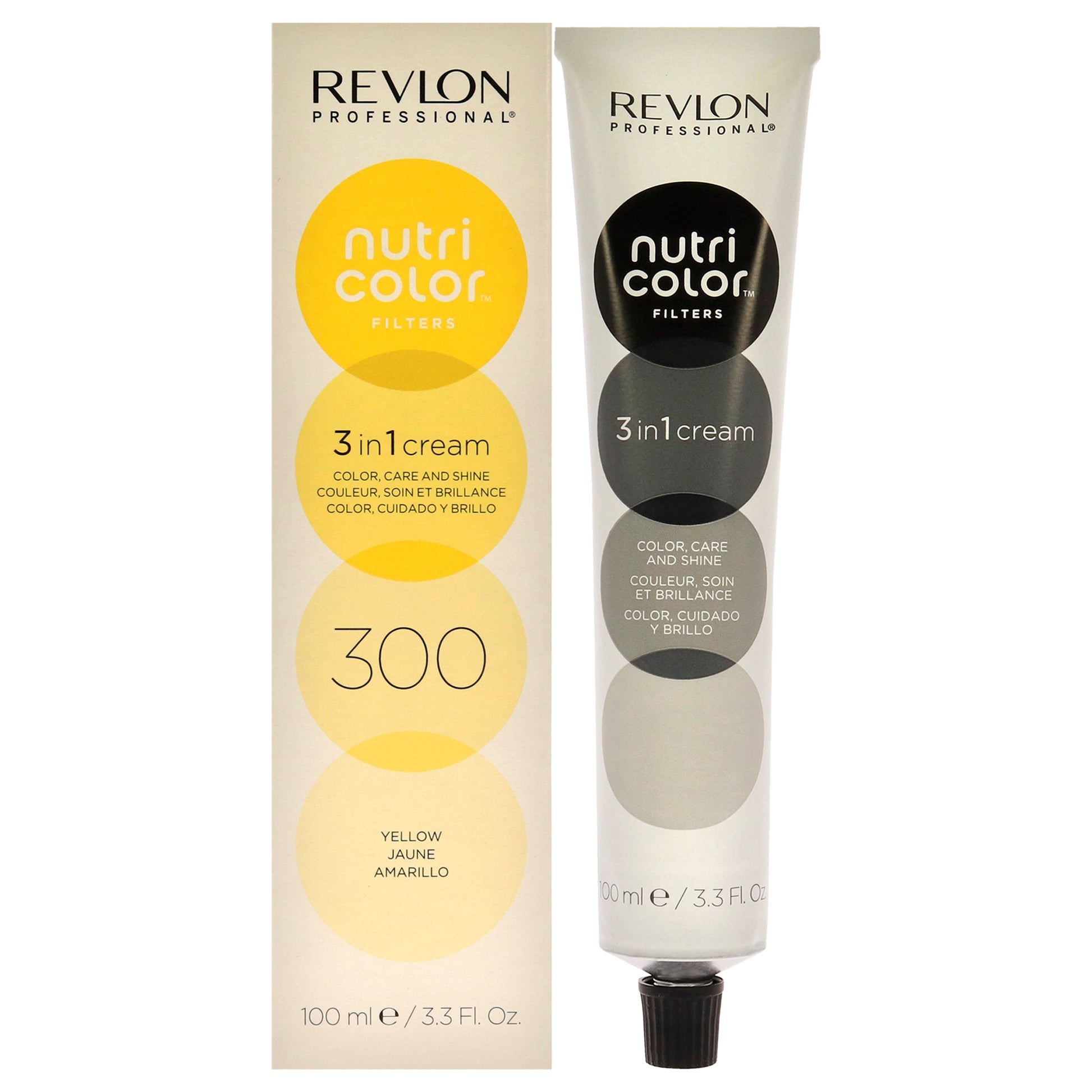Nutri Color Cream - 300 Yellow by Revlon for Unisex - 3.4 oz Hair Color