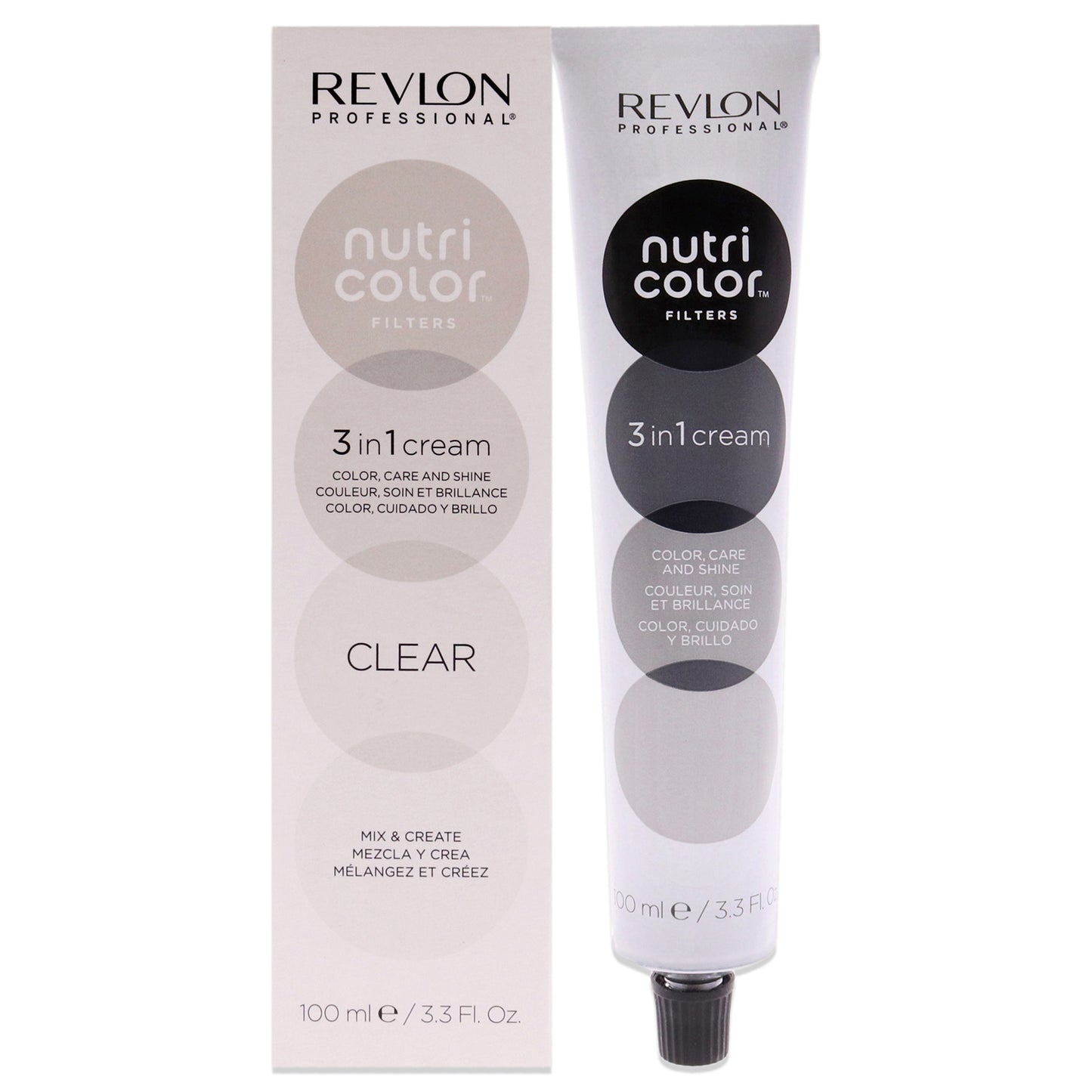 Nutri Color Cream - Clear by Revlon for Unisex - 3.3 oz Hair Color