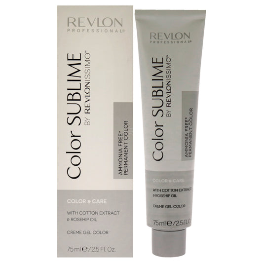Revlonissimo Color Sublime - 7 Medium Blonde by Revlon for Unisex - 2.5 oz Hair Color