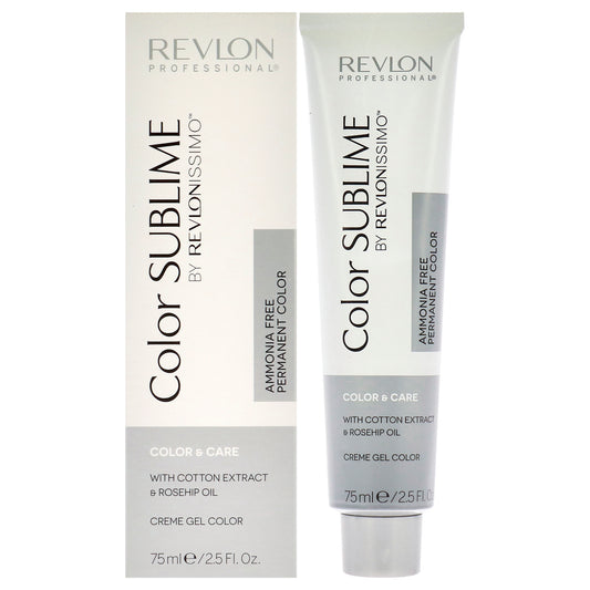 Revlonissimo Color Sublime - 10.21 Pale Iridescent Ash Blonde by Revlon for Unisex - 2.5 oz Hair Color