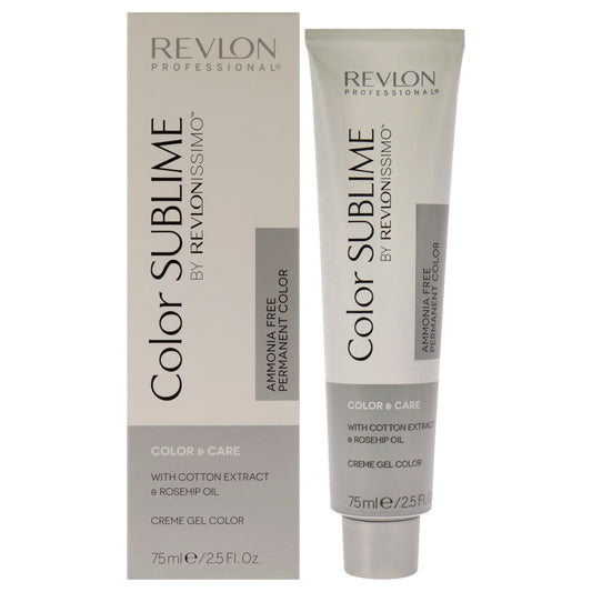 Revlonissimo Color Sublime - 10.1 Pale Ash Blonde by Revlon for Unisex - 2.5 oz Hair Color