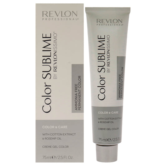 Revlonissimo Color Sublime - 5.12 Light Ash Iredecent Brown by Revlon for Unisex - 2.5 oz Hair Color