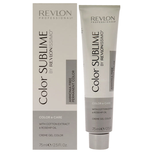 Revlonissimo Color Sublime - 6.13 Dark Golden Ash Blonde by Revlon for Unisex - 2.5 oz Hair Color