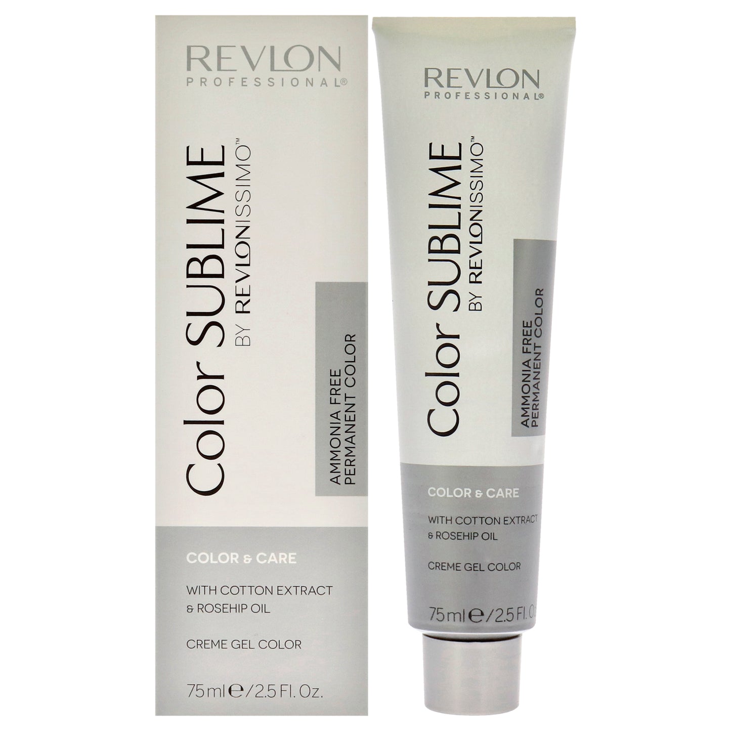 Revlonissimo Color Sublime - 6.41 Dark Copper Ash Blonde by Revlon for Unisex - 2.5 oz Hair Color