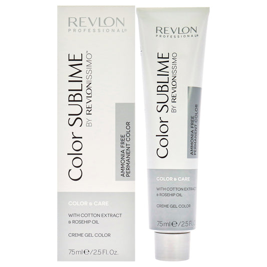 Revlonissimo Color Sublime - 8.12 Light Ash Iredescent Blonde by Revlon for Unisex - 2.5 oz Hair Color