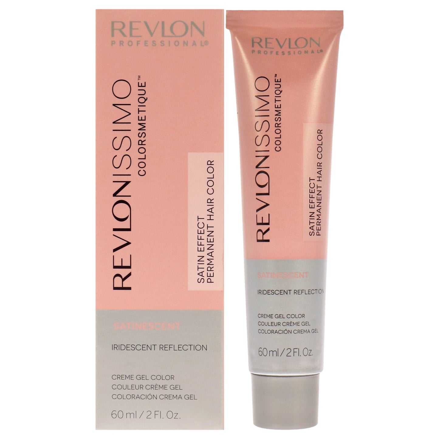 Revlonissimo Colorsmetique Satinscent - 102 Smoky Silver by Revlon for Unisex - 2 oz Hair Color