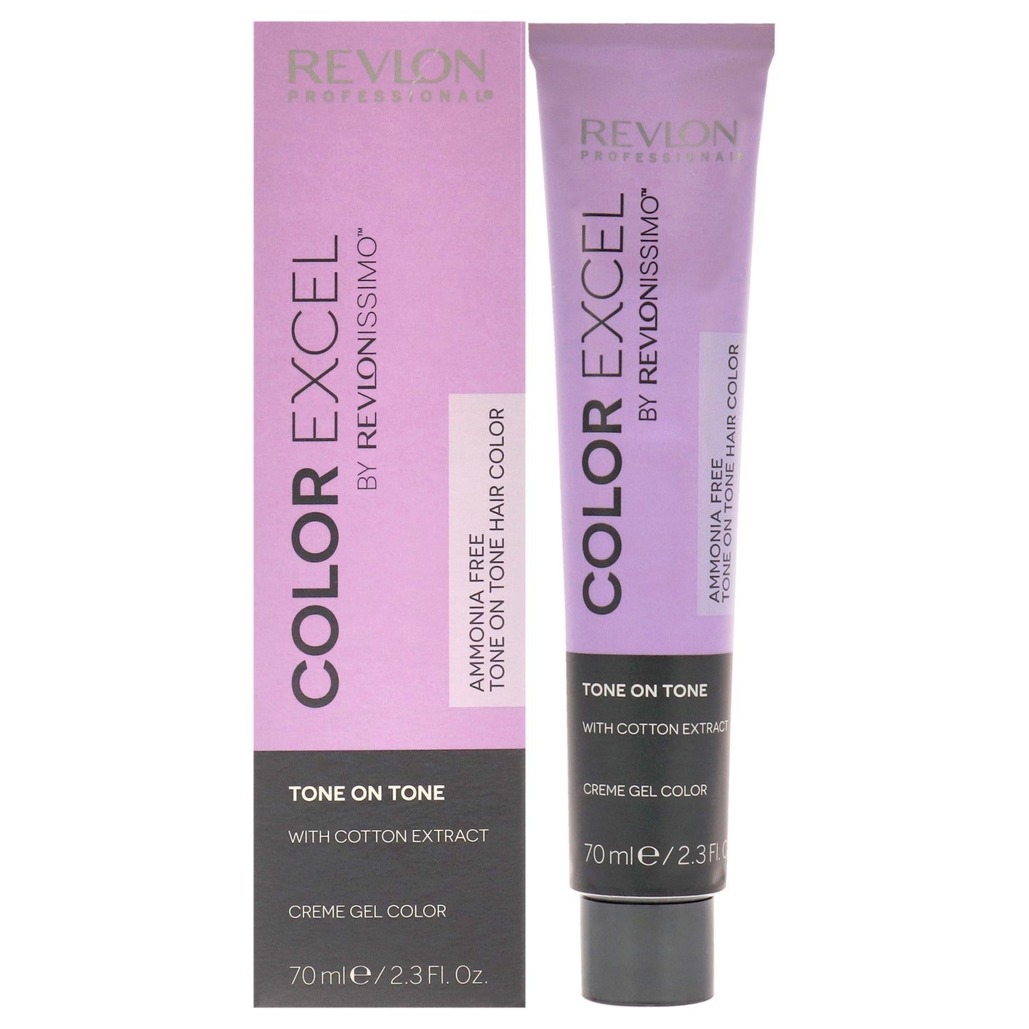 Revlonissimo Color Excel - 5.3 Light Golden Brown by Revlon for Unisex - 2.3 oz Hair Color