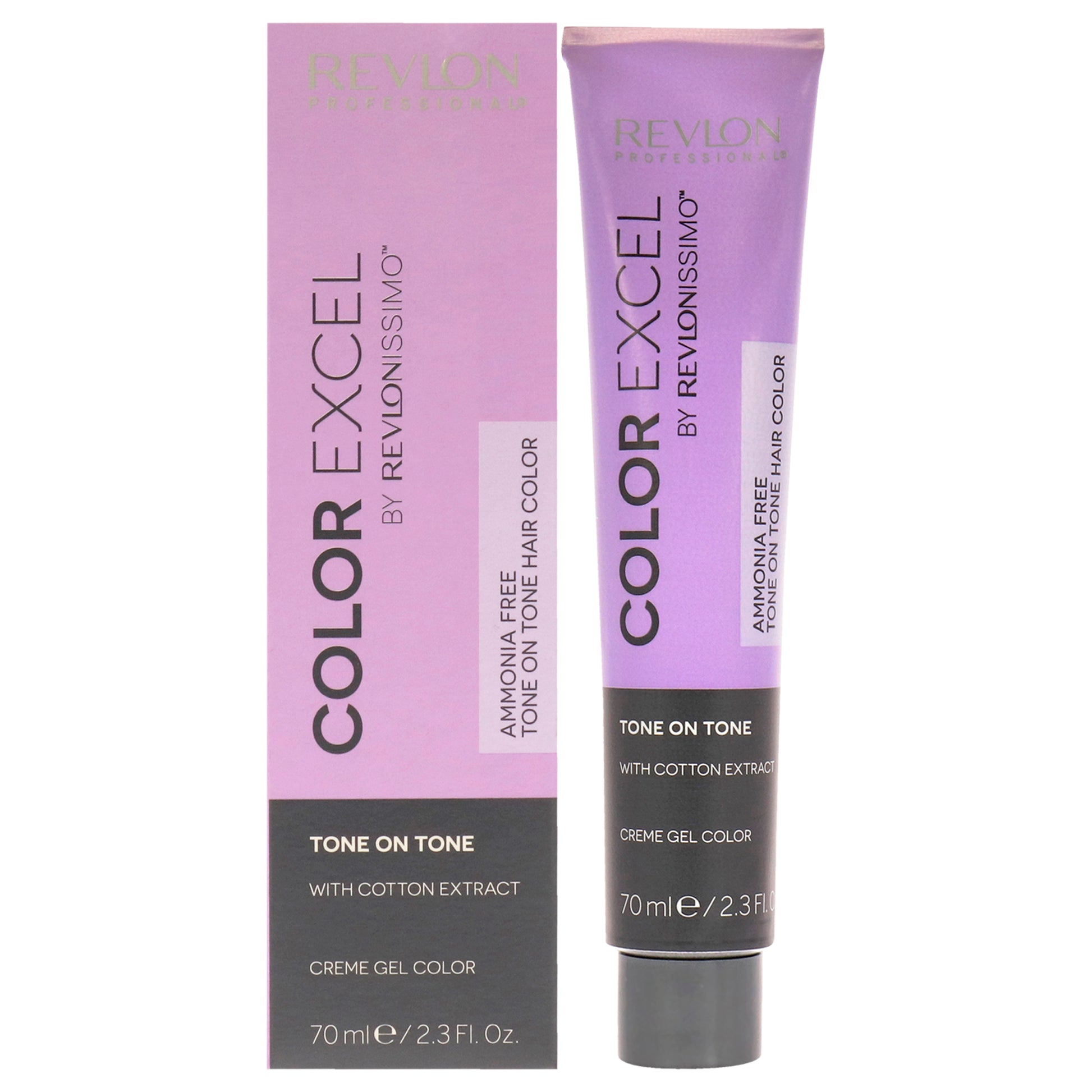 Revlonissimo Color Excel - 6.4 Dark Copper Blonde by Revlon for Unisex - 2.3 oz Hair Color