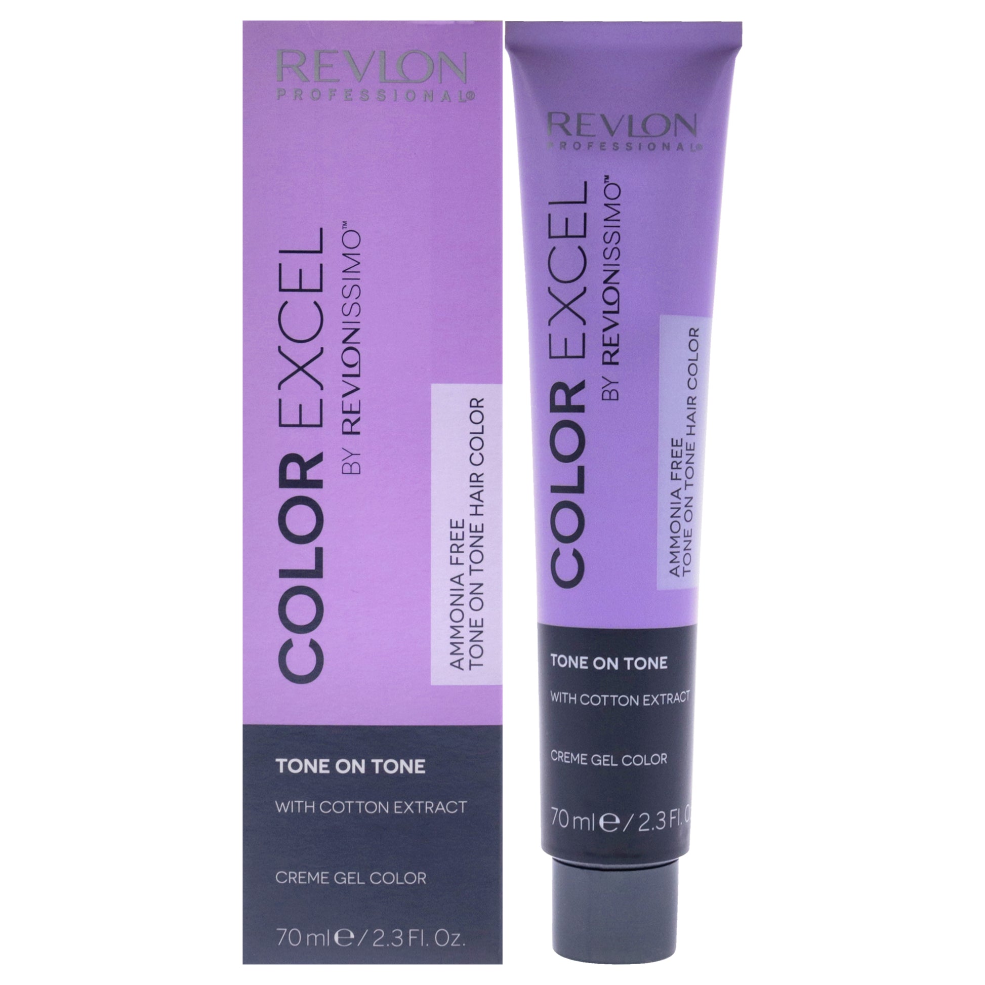 Revlonissimo Color Excel - 7.1 Medium Ash Blonde by Revlon for Unisex - 2.3 oz Hair Color