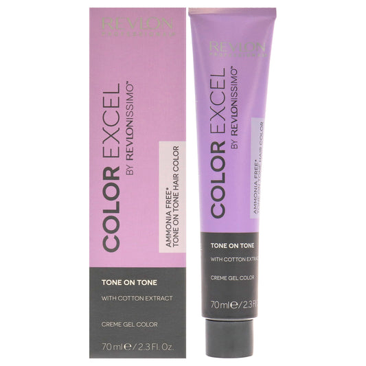 Revlonissimo Color Excel - 7.12 Medium Ash Iridescent Blonde by Revlon for Unisex - 2.3 oz Hair Color