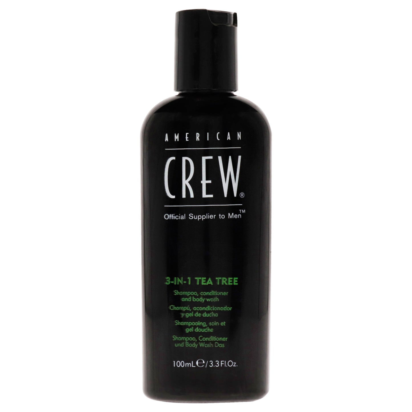 3-In-1 Tea Tree Shampoo and Conditioner and Body Wash 3.3 oz Shampoo
