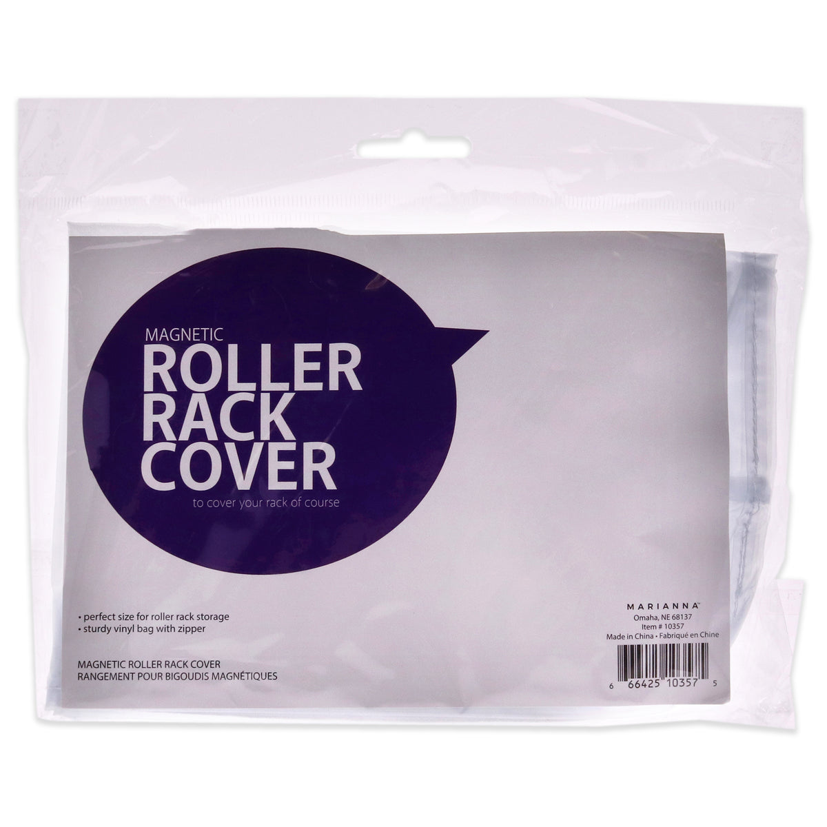 Magnetic Roller Rack Cover by Marianna for Unisex - 1 Pc Cover