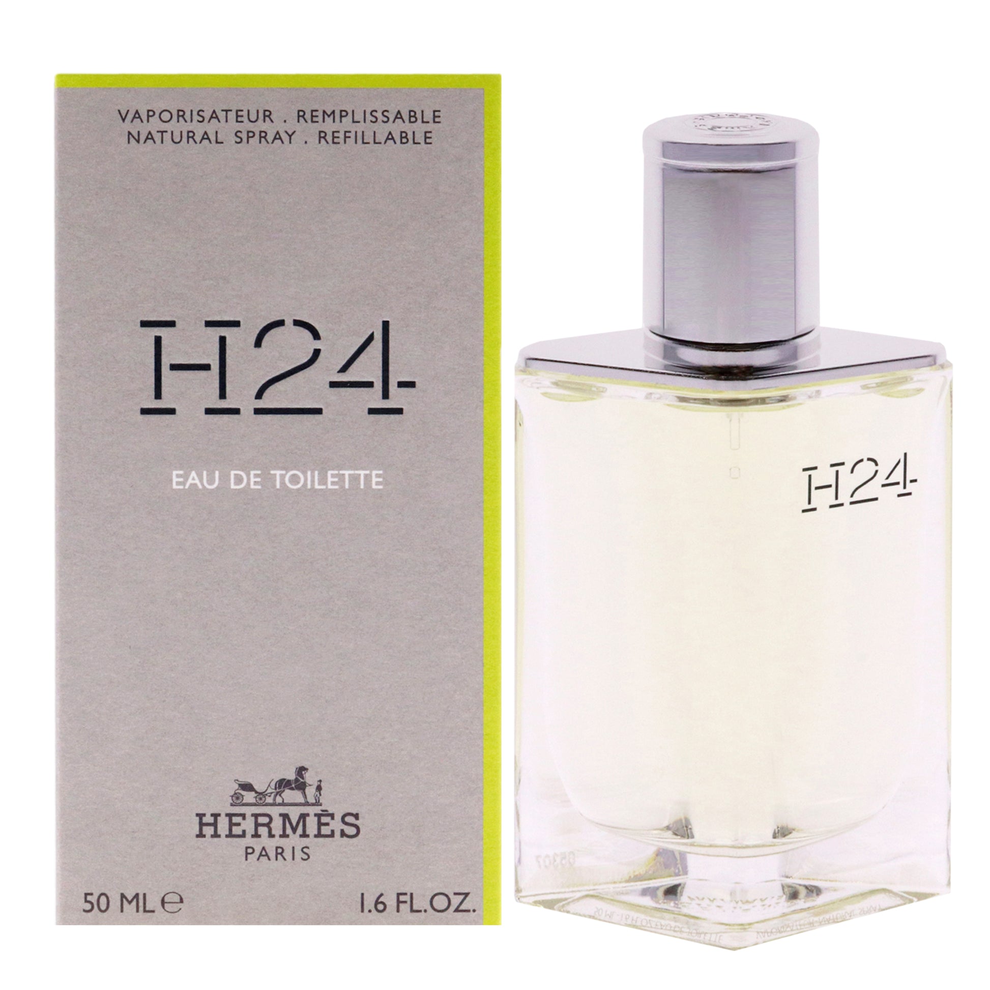 H24 by Hermes for Men - 1.6 oz EDT Spray (Refillable)