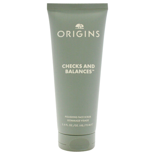 Checks and Balances Face Scrub by Origins for Unisex - 2.5 oz Scrub