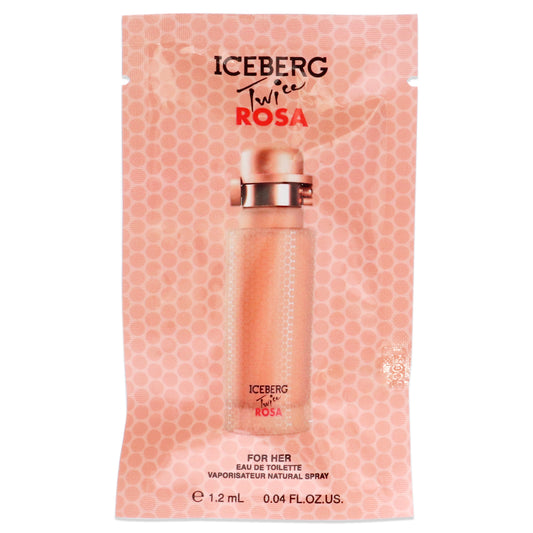 Iceberg Twice Rosa by Iceberg for Women - 1.2 ml EDT Spray Vial