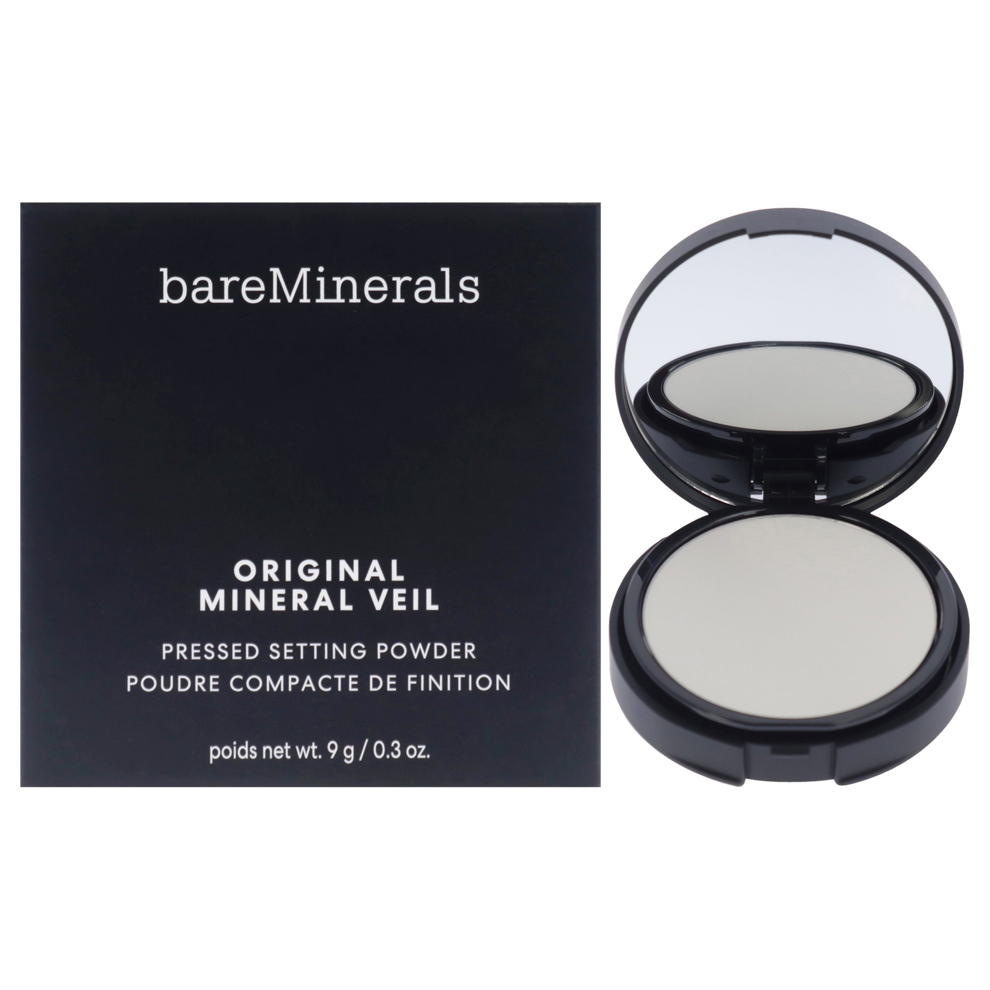Original Mineral Veil Pressed Setting Powder - Translucent by bareMinerals for Women - 0.3 oz Powder