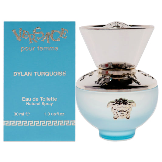 Dylan Turquoise by Versace for Women - 1 oz EDT Spray