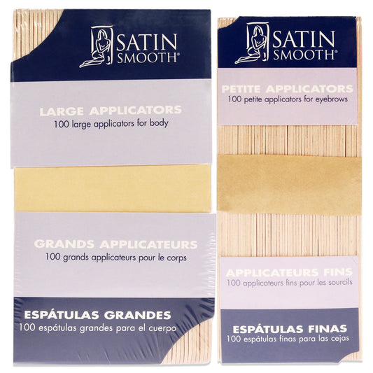 Large Applicators by Satin Smooth for Women - 100 Pc Sticks