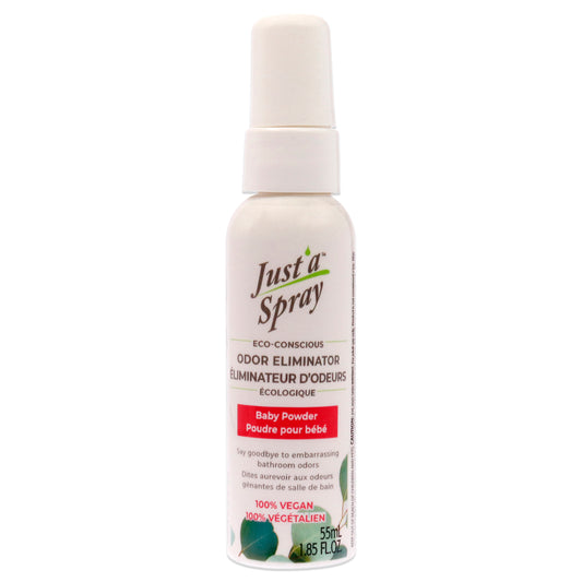 Just a Spray Odor Eliminator - Baby Powder by Prelam for Kids - 1.85 oz Spray