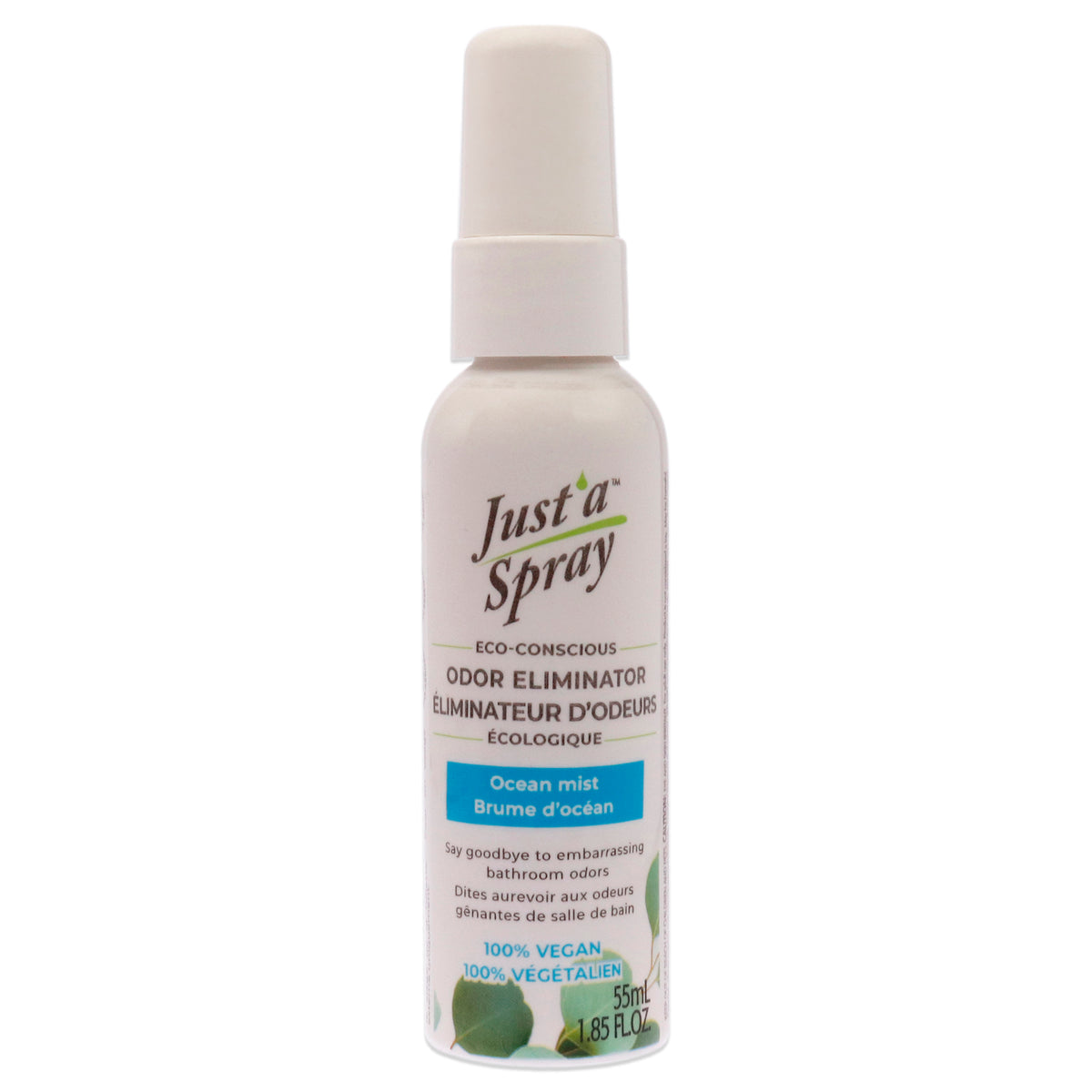 Just a Spray Odor Eliminator - Ocean Mist by Prelam for Unisex - 1.85 oz Spray