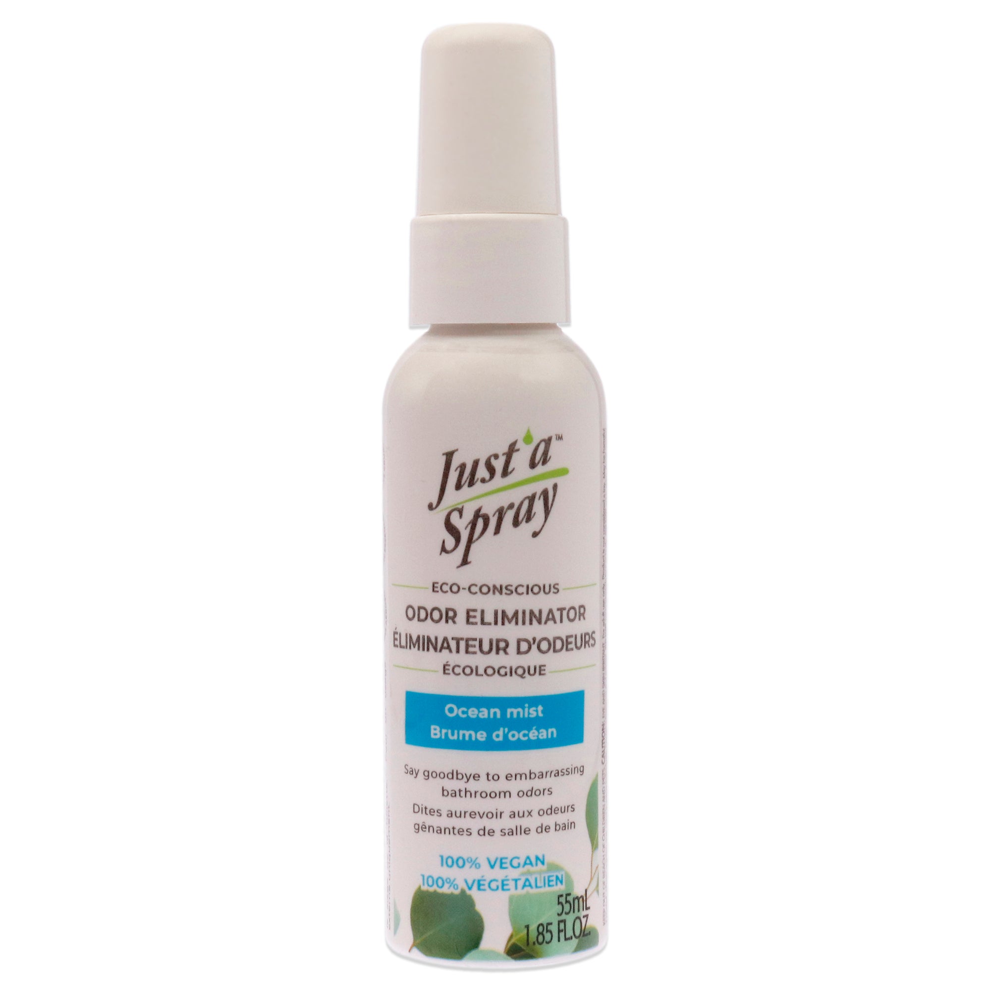 Just a Spray Odor Eliminator - Ocean Mist by Prelam for Unisex - 1.85 oz Spray