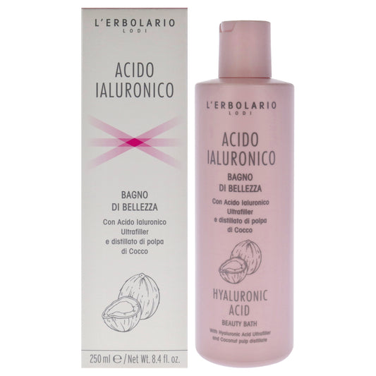 Hyaluronic Acid Beauty Bath by LErbolario for Unisex - 8.4 oz Shower Gel