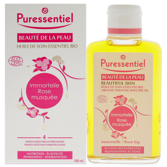 Organic Essential Skincare Oil by Puressentiel for Unisex - 3.4 oz Oil