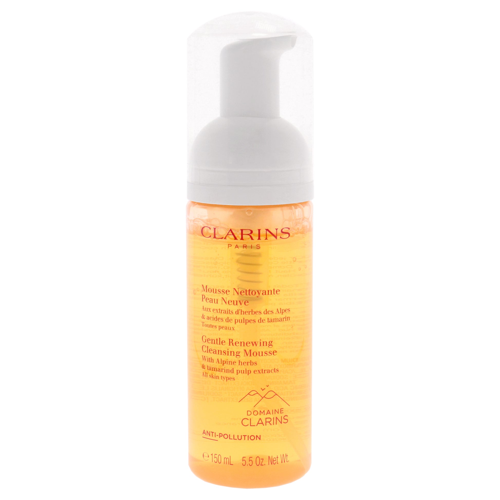 Gentle Renewing Cleansing Mousse by Clarins for Unisex - 5.5 oz Cleanser