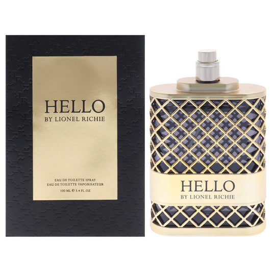 Hello by Lionel Richie for Men - 3.4 oz EDT Spray