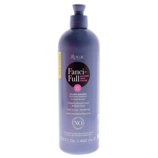 Fanci-Full Rinse Instant Hair Color - 21 Plush Brown 15.2 oz Hair Color