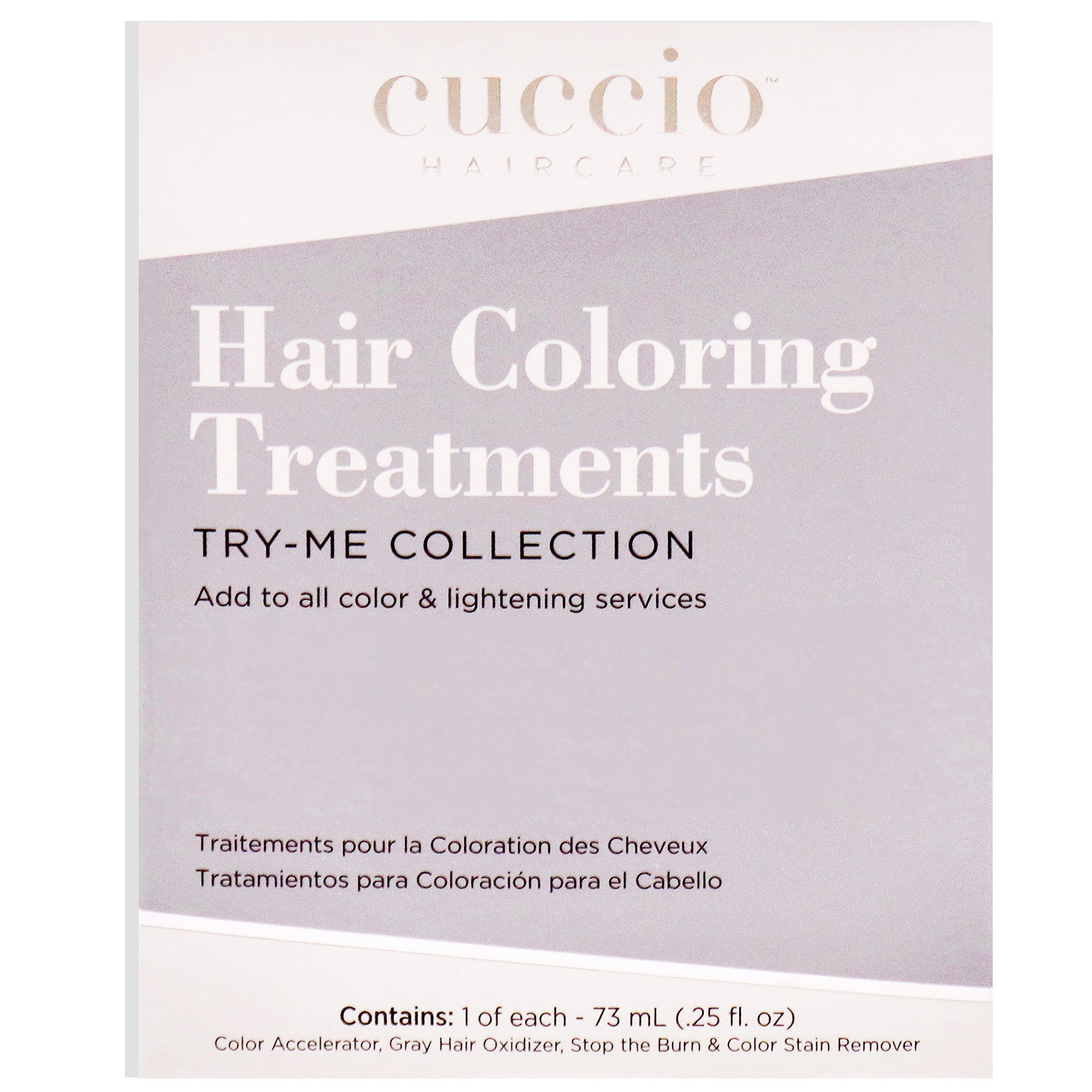 Hair Coloring Treatment by Cuccio Haircare for Unisex - 0.25 oz Treatment
