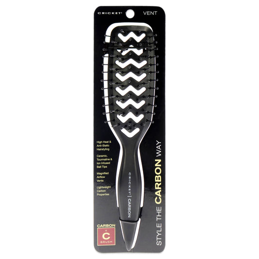 Style The Carbon Way Vent by Cricket for Unisex - 1 Pc Hair Brush