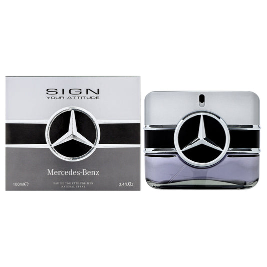 Mercedes-Benz Sign Your Attitude by Mercedes-Benz for Men - 3.4 oz EDT Spray