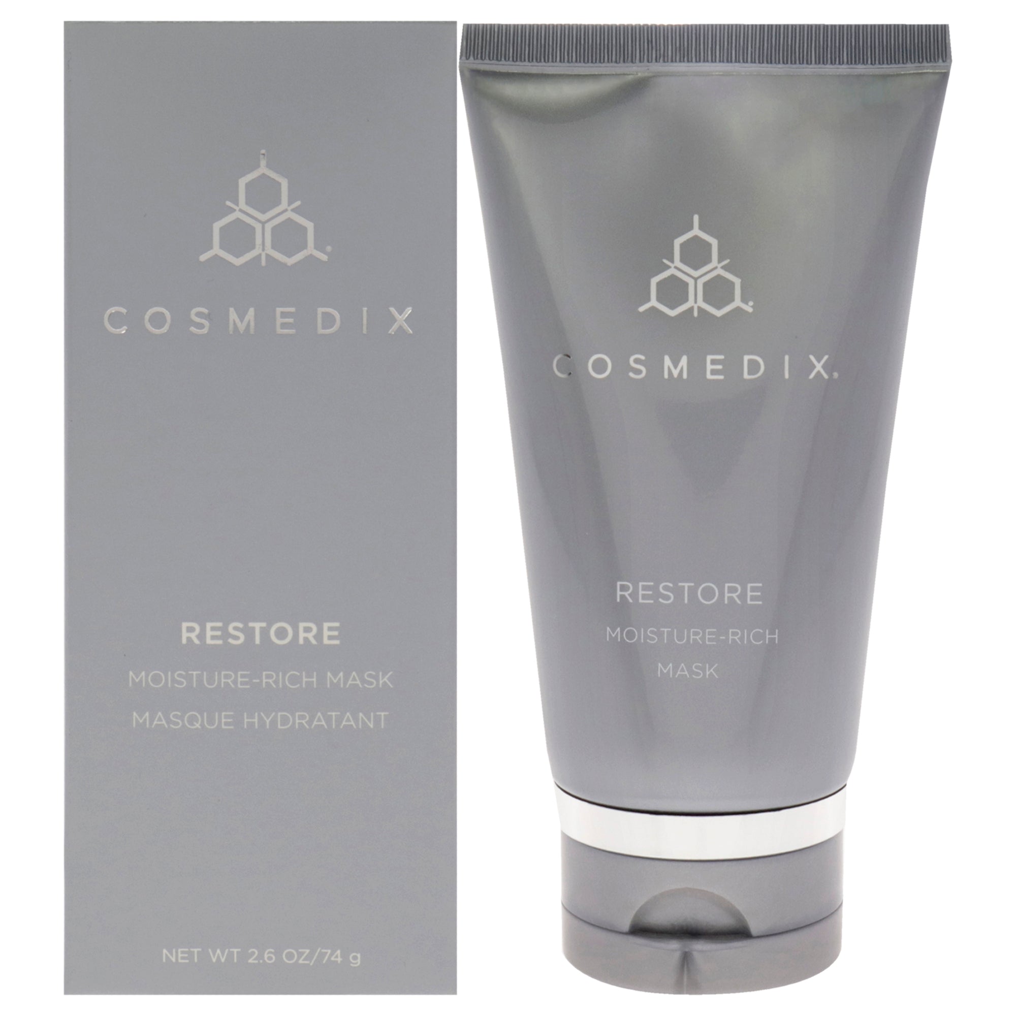 Moisture-Rich Restore Mask by Cosmedix for Unisex - 2.6 oz Mask