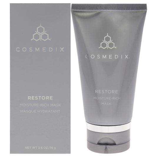 Moisture-Rich Restore Mask by Cosmedix for Unisex - 2.6 oz Mask