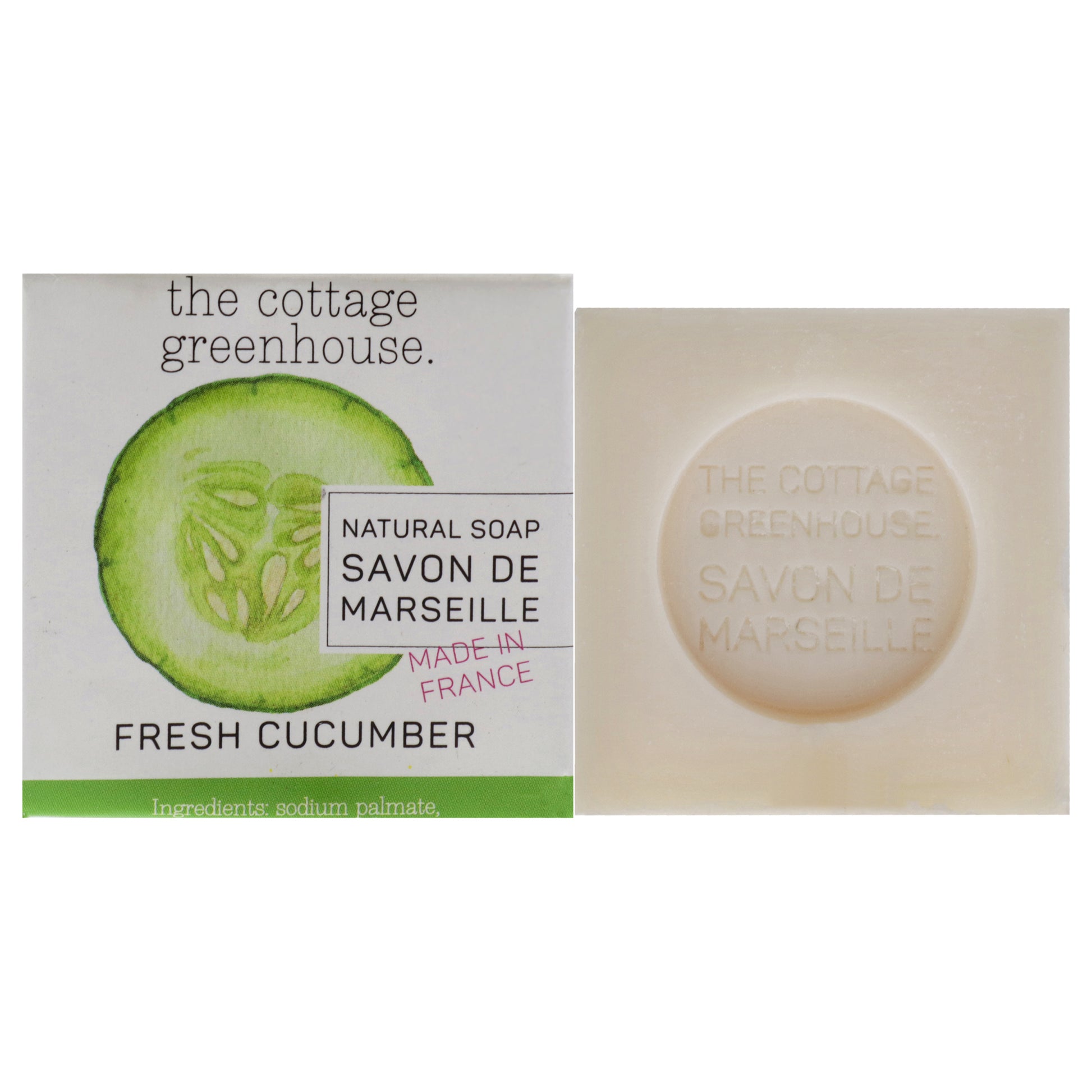 Fresh Soap - Cucumber by The Cottage Greenhouse for Unisex - 3.5 oz Soap