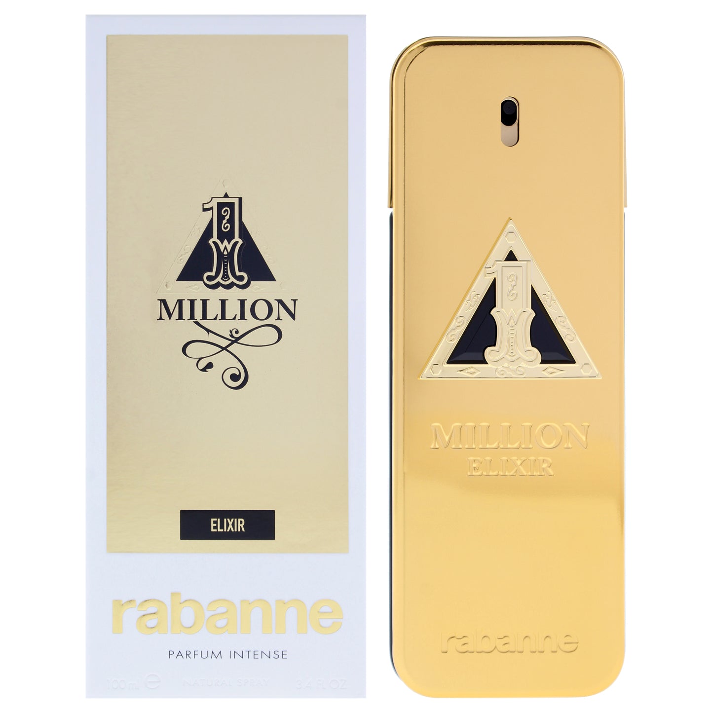 1 Million Elixir Intense by Paco Rabanne for Men - 3.4 oz Parfum Spray