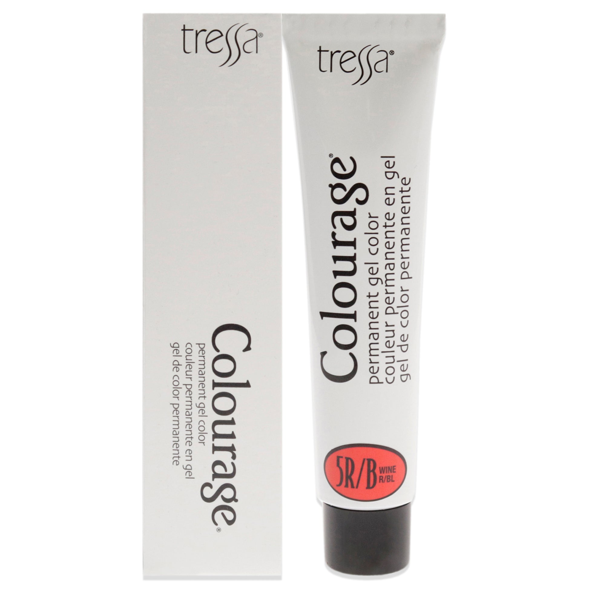 Colourage Permanent Gel Color - 5RB Wine by Tressa for Unisex - 2 oz Hair Color