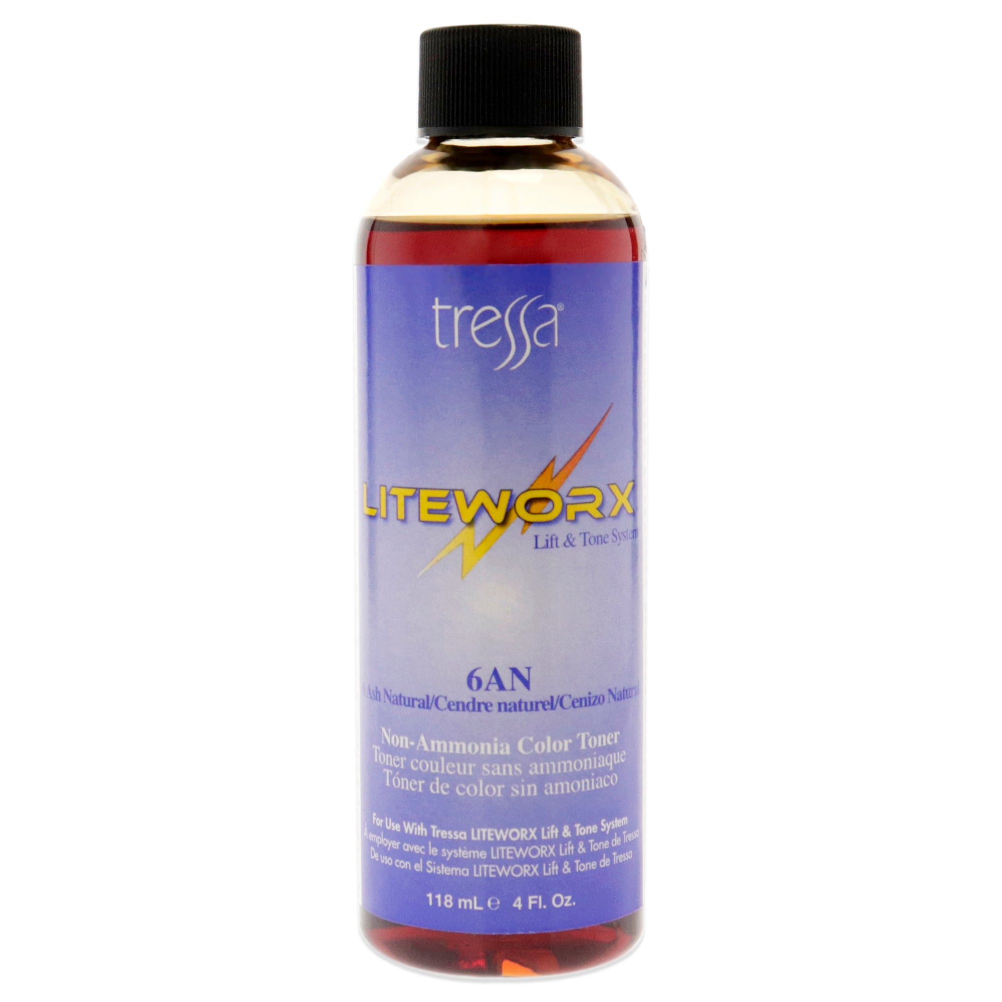 Liteworx Toner - 6AN Ash Natural by Tressa for Unisex - 4 oz Toner
